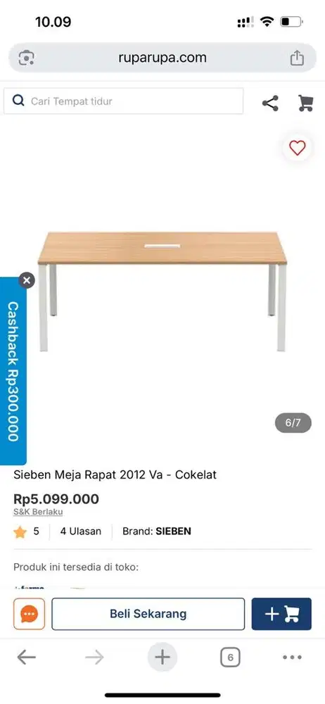 Meja Kantor / Meja Kerja / Meja Meeting Informa