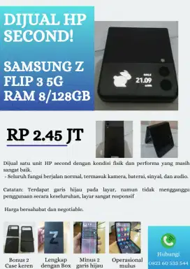 Samsung Z Flip 3 5G , 8 / 128GB