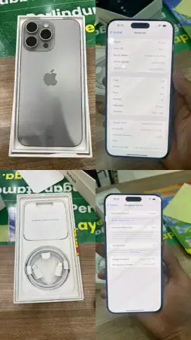 Iphone 15 Pro Max 256 Natural Titanium