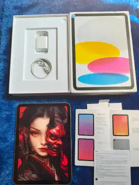 iPad 10 gen 10th Wifi 256gb Mulus Like new Garansi on Fullset Second