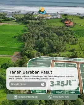 Tanah Kavling Kawasan Villa Beraban Pasut Tabanan