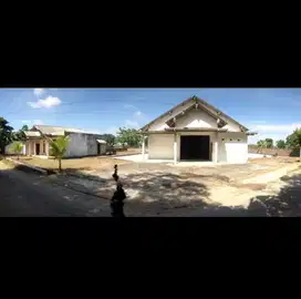 BANGUNAN EX PABRIK / RUMAH DAN GEDUNG SERBAGUNA/LAHAN 1900m2 / TANAH /