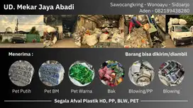 Menerima Segala Afval Plastik HD, Pet, PP & Blowing