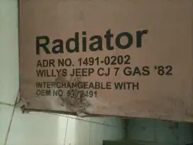 Radiator mobil CJ 7