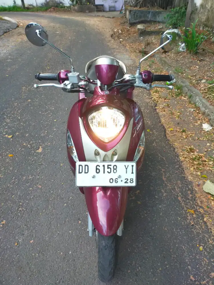 Yamaha Fino 2018 kondisi mulus dan mantap