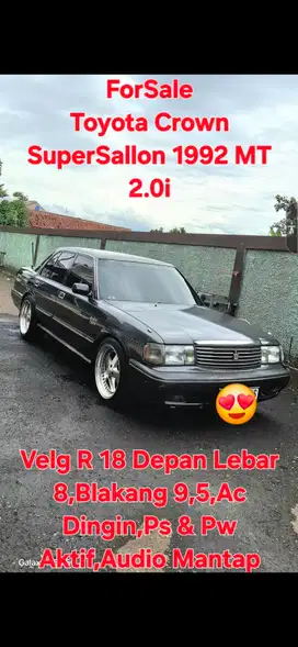 Toyota Crown 1992 Bensin