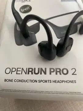 Headset Bone Conduction Shokz Openrun Pro 2 (Black)