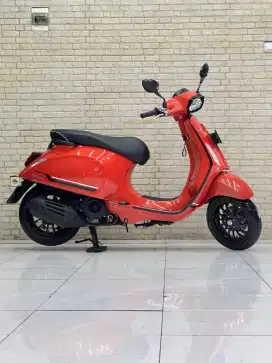 Odo 9rb Simpenan!!Vespa Sprint S 150cc 2022 Warna Favorit Muls-Mustika