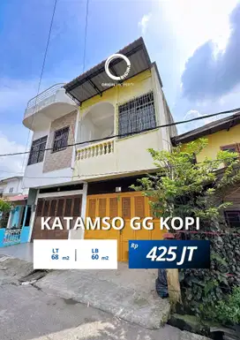 Dijual Rumah Murah Jalan Katamso Gang Kopi Daerah Sakti Lubis