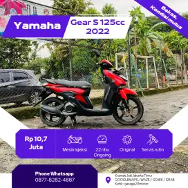 Yamaha All New Gear S 125cc Bluecore Tahun 2022