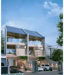 Dijual rumah mewah 3lantai akses 3mobil lokasi tebet barat