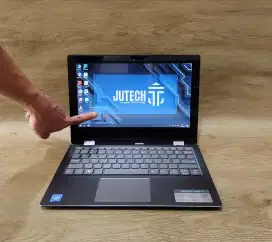 Laptop Lenovo Flex 11 Slim Ram 4GB Touchscreen +Layar Lipat Mouse Baru