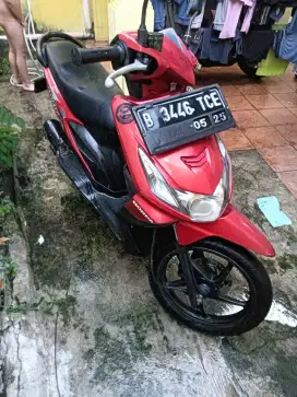 Honda beat 2010 mesin bagus