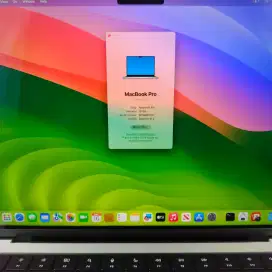 Macbook M1 pro 14 inch Ram 16 Ssd 512 Full set buat desain editing