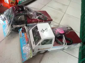 Mainan anak mobil pickup tahu bulat
