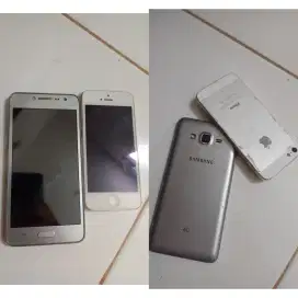 Iphone 5 dan samsung J2prime