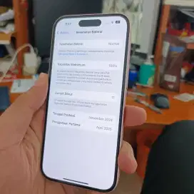 Jual aja nih iphone 15 garansi resmi cc baru 11 garansi on 04 2026
