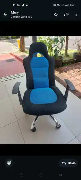 Kursi kantor, kursi putar, kursi kerja, kursi belajar