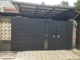 Pagar minimalis susun bata terbaru