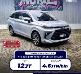 Toyota Avanza G 1.5 NON TSS AT Pmk 2022