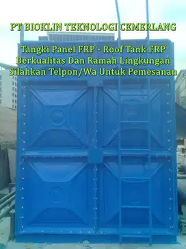 TANGKI PANEL FRP ! ROOF TANK FRP! PANEL TANK ! TANGKI PANEL ! TANDON F