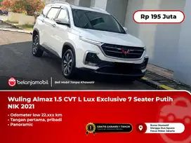 [LOW KM] Wuling Almaz 1.5 CVT L Lux Exclusive 7 Seater PutIH 2021/2022