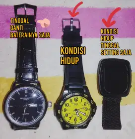 Jual jam 3 pcs digital dan manual