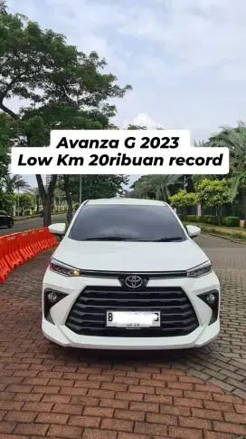 Avanza G 2023 Low km 23rb!!
