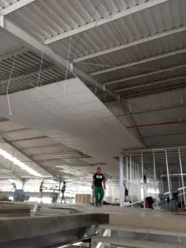 Plafon gypsum dan partysi gypsum