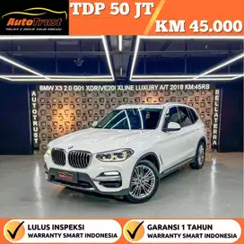ALL NEW BMW X3 2.0 G20i XDRIVE XLINE LUXURY A/T NIK.2018