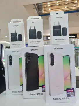 GALAXY A56 5G 12/256 + FREE 25WATT + FREE TEMPERED + CLEAR CASE ‼️