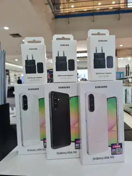 GALAXY A56 5G 8/256 + FREE 25W + FREE TEMPERED + CLEAR CASE ‼️