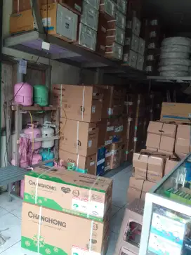 Jual AC baru 1/2-2pk