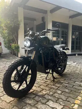 Motor Custom Scrambler Basic New Megapro Tahun 2012