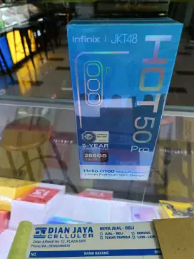 Infinix hot 50 pro plus 8/256 layar lengkung resmi
