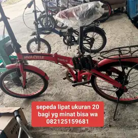 Jual sepeda lipat ukuran 20 Viva cycle