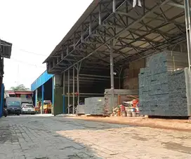 Jual Cepat Lahan Komersial Free Bangunan Gudang Jl Raya Ciledug