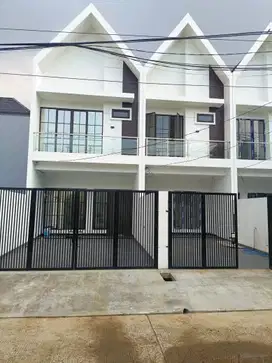 Rumah konsep scandinavian di Kav DKI Meruya Utara Jakbar