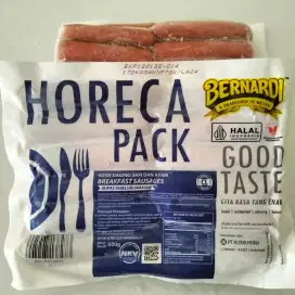 SOSIS HORECA PACK CL 500GRAM