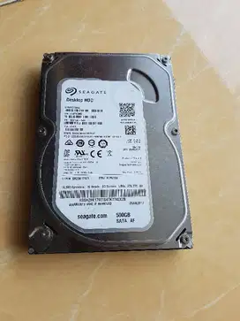 Harddisk 500gb Seagate ok sehat