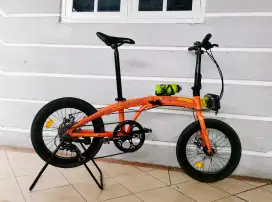 Sepeda lipat merek exotic explorer uk'20 alloy hrg 1,1jt net