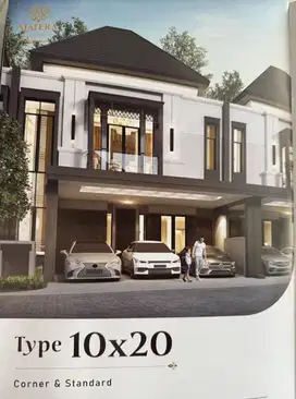 Rumah Luxury Matera Signature 2 Lantai DP hanya 84jutaan