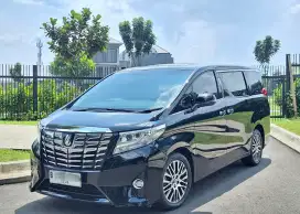 TOYOTA ALPHARD G ATPM 2.5 AT 2017 LOW KM 20rb GOOD CONDITION !!
