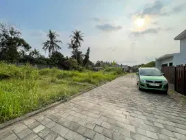 Dekat SPBU Cebongan Jogja, Tanah Siap Bangun Cocok Hunian, SHM