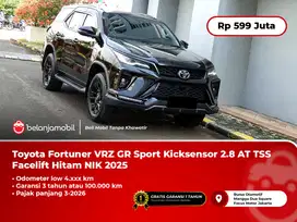 Toyota Fortuner VRZ GR Sport Kicksensor 2.8 AT TSS Facelift 2025