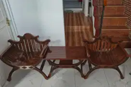 JUAL KURSI JATI SET MULUS