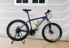 Sepeda gunung MTB merek elegance alloy uk'26 hrg 800rb net
