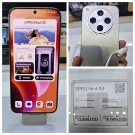 Oppo Find X8 12GB/256GB Promo Cicilan Bisa Bunga 0%