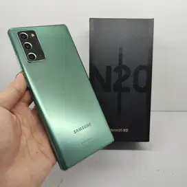 Like NEW Samsung Galaxy Note 20 Fullset Mystic Green 8/256GB Mulus