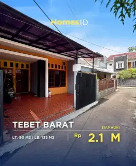Dijual rumah bagus murah akses mobil lokasi tebet barat